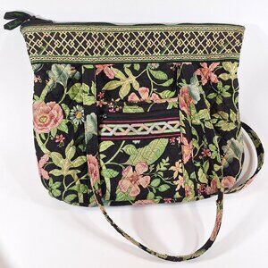 Vera Bradley Boho Floral Garden Purse Crossbody Shoulder Bag *DAMAGE- see desc.